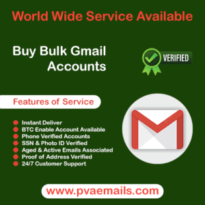 Buy Bulk Gmail Accounts